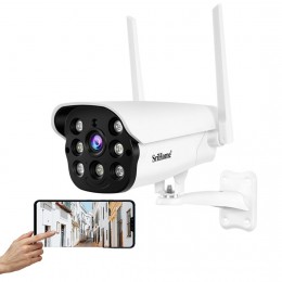 IP FULL HD venkovní kamera pro monitorování přes WIFI s detekcí pohybu a nočním viděním