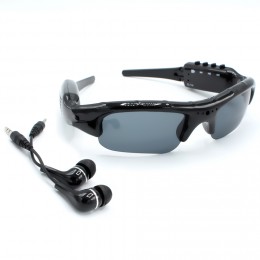 Sluneční brýle s kamerou a MP3 přehrávačem 